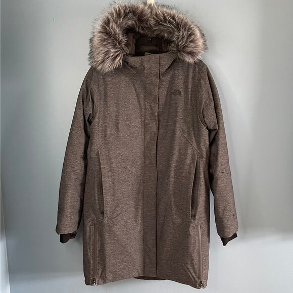 The NORTH FACE Defdown GTX Parka Winter Coat Large - Picture 6 of 13